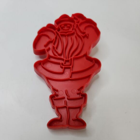 Vtg Tupperware Cookie Cutters Set of 7 Red Plastic 1970s, Halloween, Xmas - Picture 8 of 15